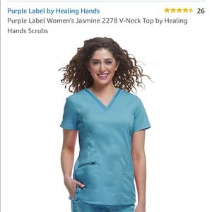 Purple label yoga scrubs TEAL